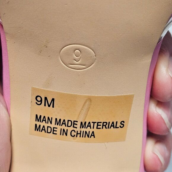 Fashion Nova Heels Size 9 Pink and Clear 4.5 Inch Stiletto Heel - Picture 5 of 7